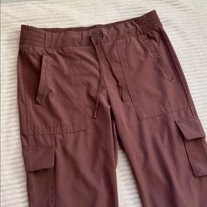 90 Degree By Reflex Women's Purple Pink Mauve Cargo Pants Lightweight Medium